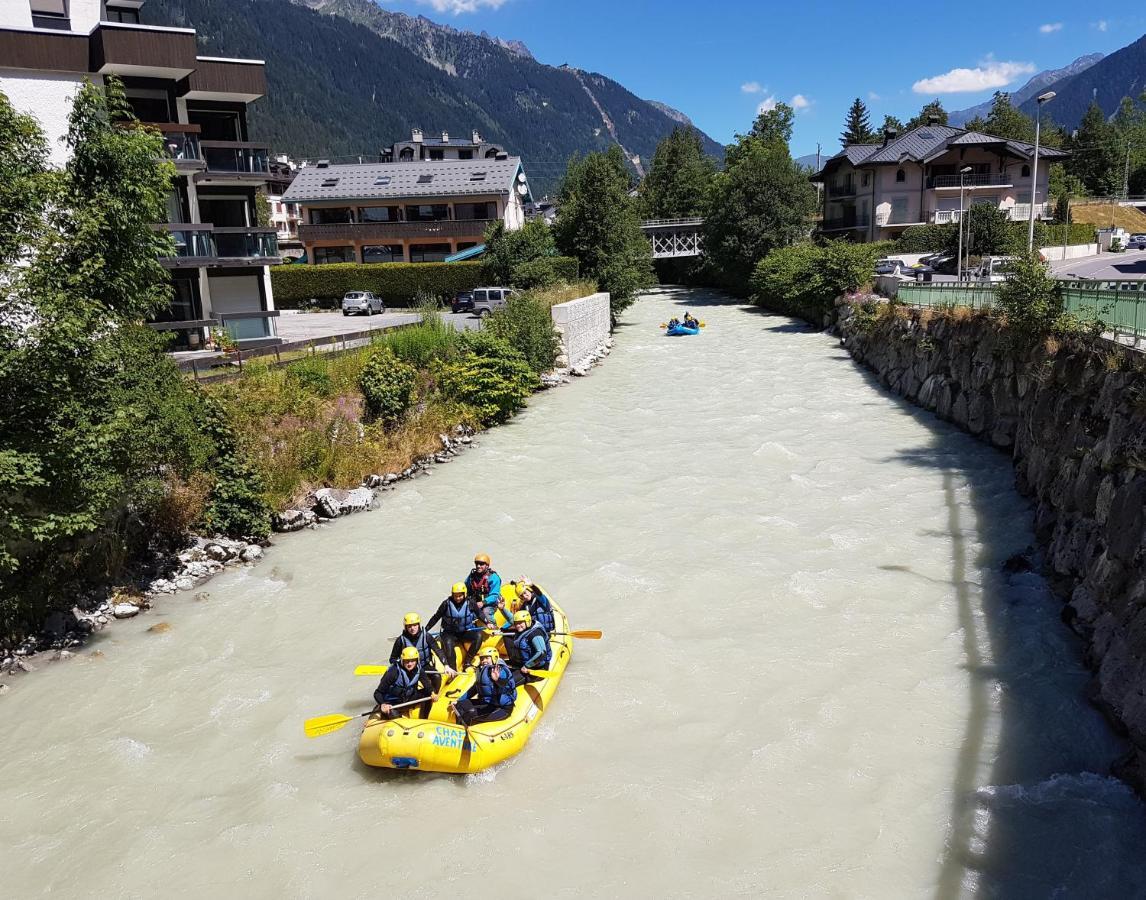 Vue Brevent Sublime En Centre Ville Avec Parking Prive Chamonix Buitenkant foto